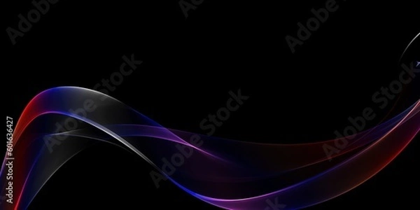 Obraz abstract background with smoke