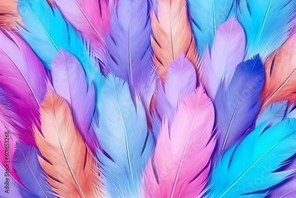Fototapeta feathers of feathers