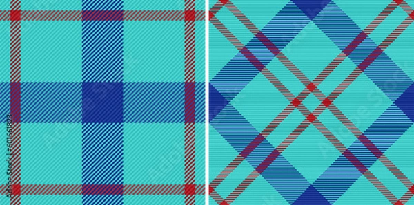Obraz Vector tartan fabric. Seamless pattern plaid. Textile check texture background.
