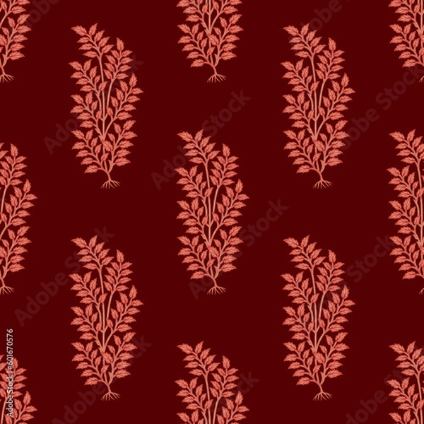 Obraz Digital Textile Design and Beautiful ethnic and Mughal art Pattern and motif, digital print 