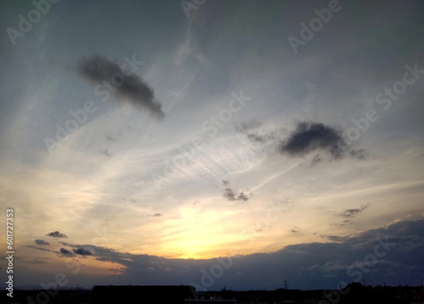 Obraz 夕空-百合ヶ丘-20230512-06