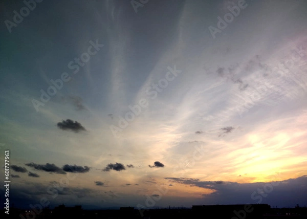 Obraz 夕空-百合ヶ丘-20230512-10