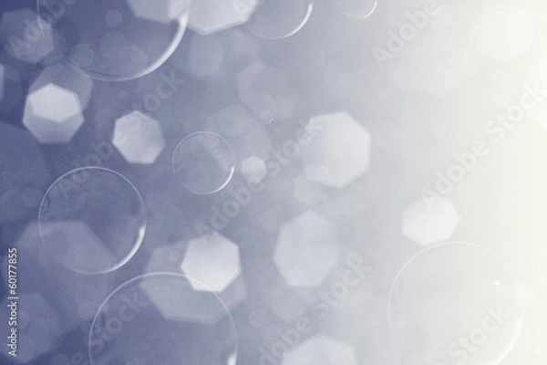 Fototapeta bubbles bokeh dots gradient background for compositions
