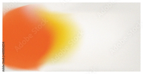 Fototapeta Blurred colored abstract background yellow, orange. Smooth transitions of iridescent colors. Colorful mesh Gradient. Retro gradient