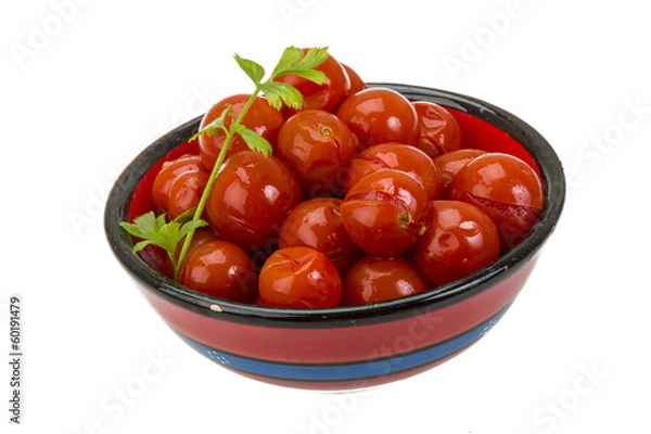 Fototapeta Marinated cherry tomato