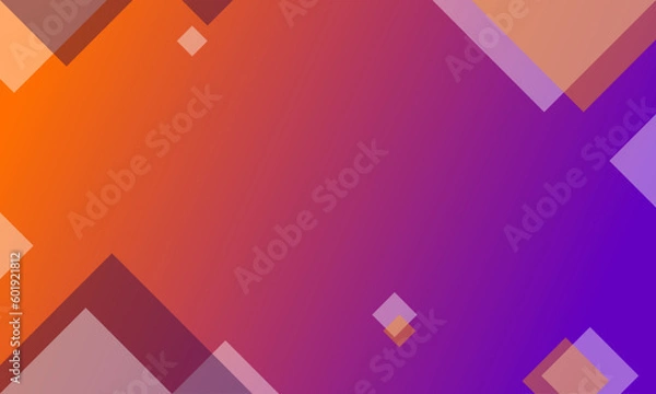 Obraz Space template with gradient color abstract element for background illustration.