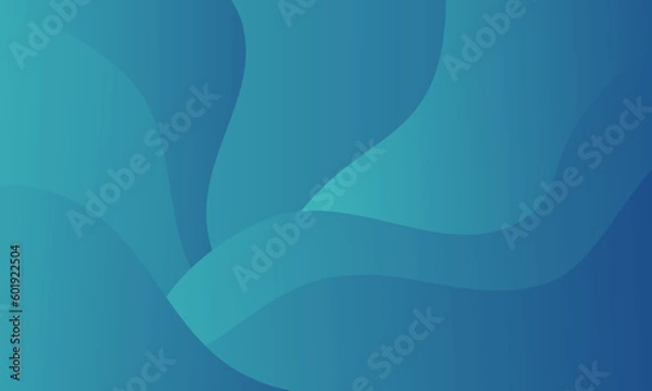 Obraz Wave abstract with gradient color background. Dynamic color abstract background. Motion vector illustration. Use for presentation, advertising, and wallpaper 