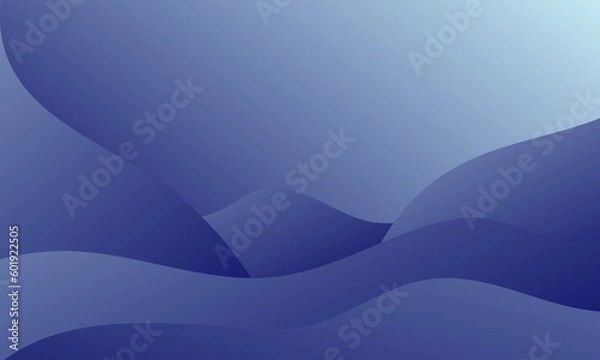 Obraz Wave abstract with gradient color background. Dynamic color abstract background. Motion vector illustration. Use for presentation, advertising, and wallpaper 