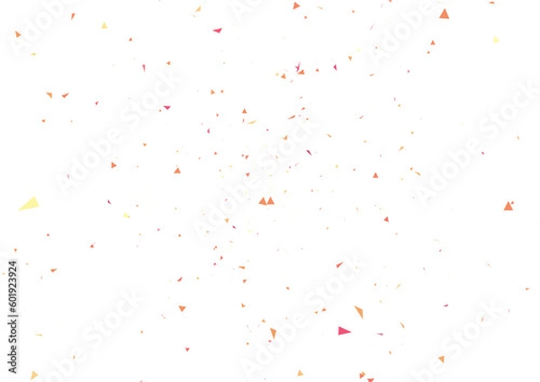 Obraz 舞い散る紙吹雪のエフェクト　大きい画像サイズ　透過ＰＮＧ