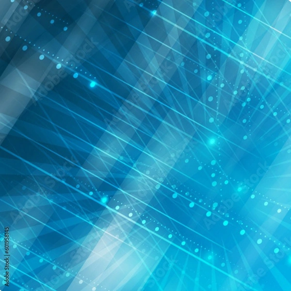 Fototapeta abstract blue background generated AI 