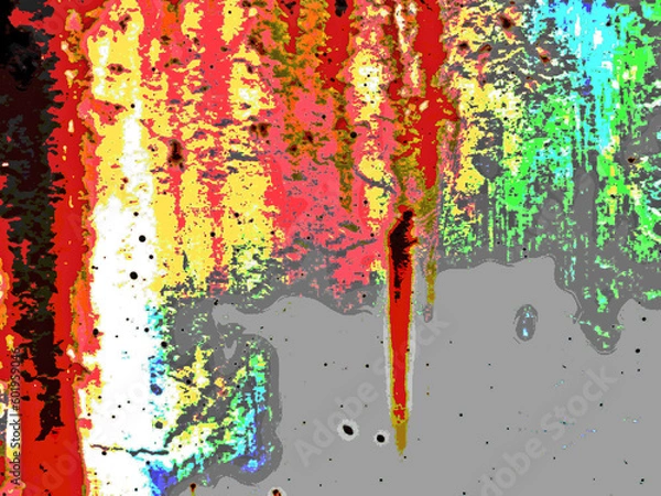 Fototapeta The background has an unusual and colorful pattern.