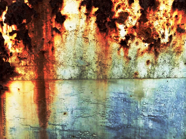 Fototapeta The background has an unusual and colorful pattern.