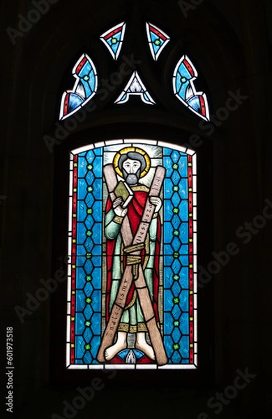Fototapeta Kościelny witraż 