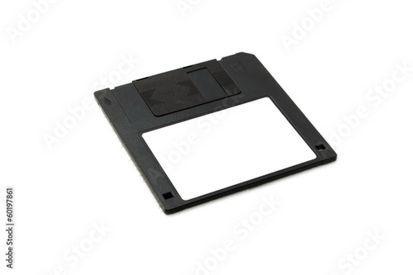 Fototapeta Diskette with empty space for text.