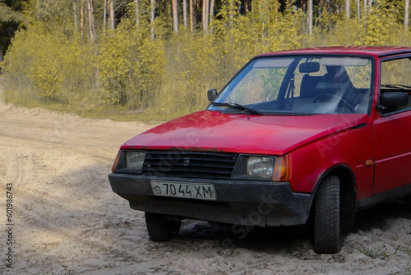 Fototapeta off road car