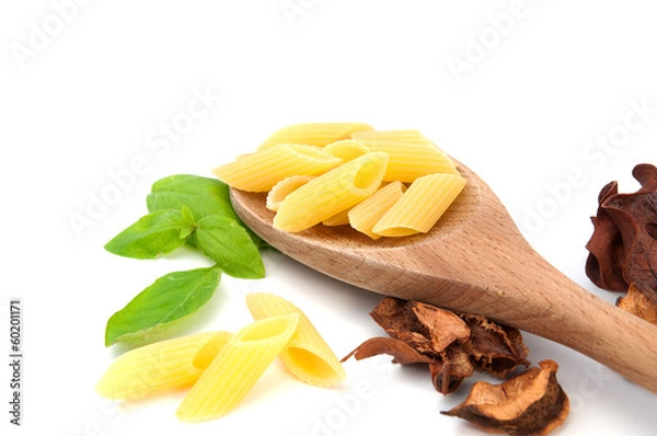 Obraz penne rigate with basil