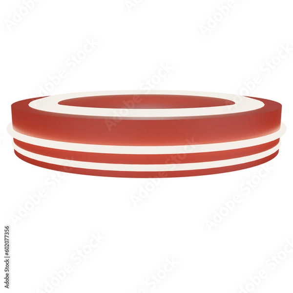 Fototapeta red prodium neon 3d pn