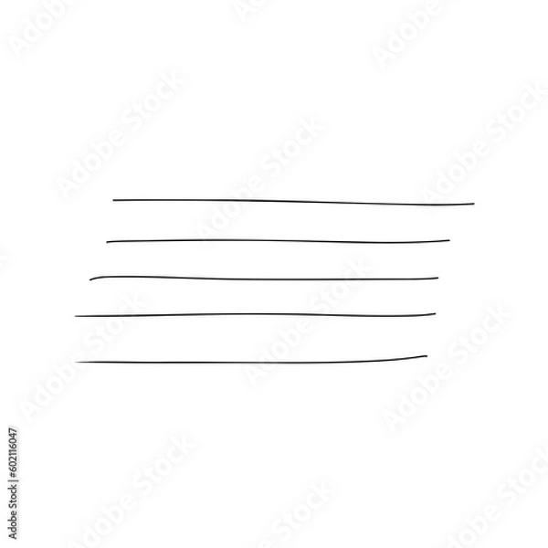 Obraz Line outline Doodle
