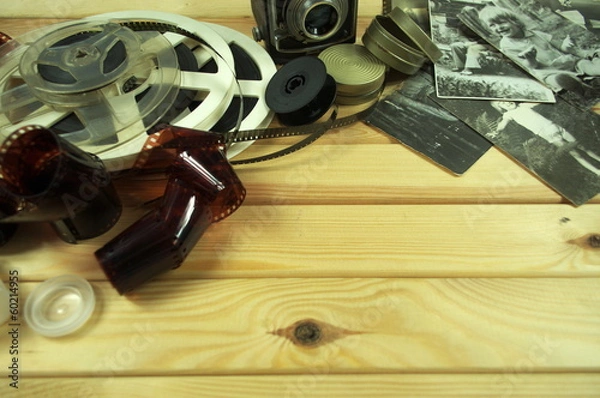 Obraz taśmy filmowe