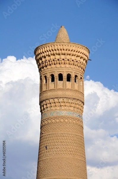 Obraz Minarett, Khiva, Usbekistan, Zentralasien