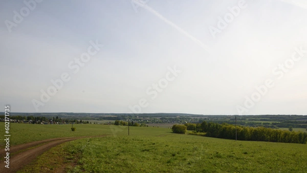 Obraz landscape with rainbow
