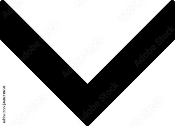 Fototapeta downward icon