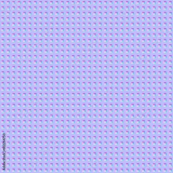 Fototapeta The background of the knit material. Normal map texture. And complete seamless pattern.