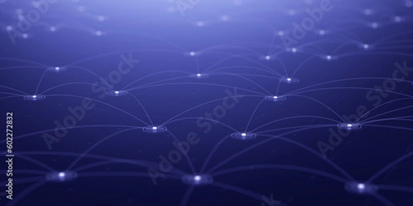 Fototapeta Concept of Network, internet communication