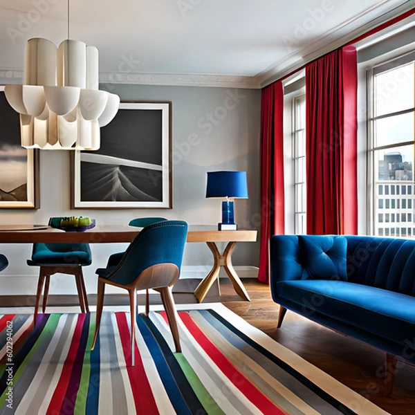 Fototapeta living room interior