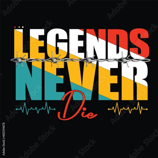 Obraz Typography t shirt design.