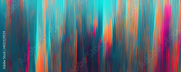 Obraz Neon lines abstract background blur waves texture