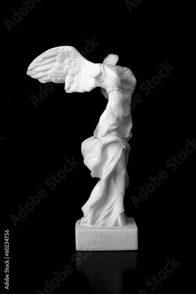 Fototapeta The Victory of Samothrace is a marble sculpture of an unknown ar