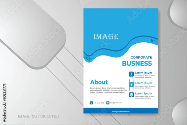 Obraz Business Flyer Template.