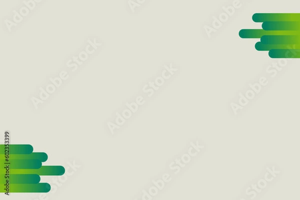 Obraz Abstract gradient green color splash geometric graphic. Vector illustration for background wallpaper poster and presentation