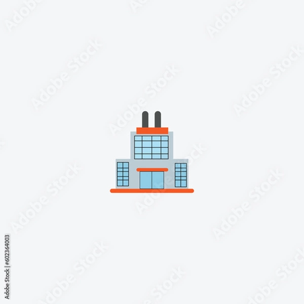 Fototapeta illustration vector icon industrial building stock photos and vector