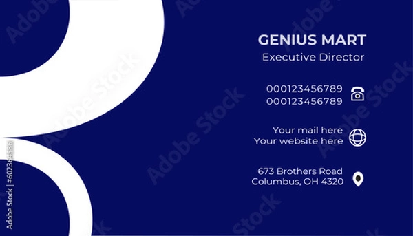 Obraz 
professional creative Minimalist black and red color variation Modern corporate business card design template professional creative
