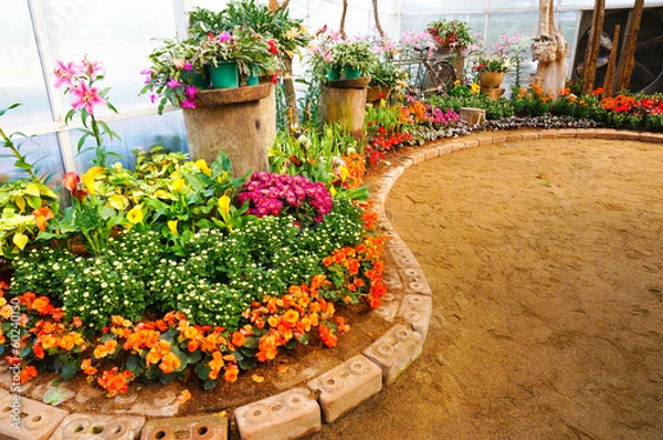 Obraz way in the garden