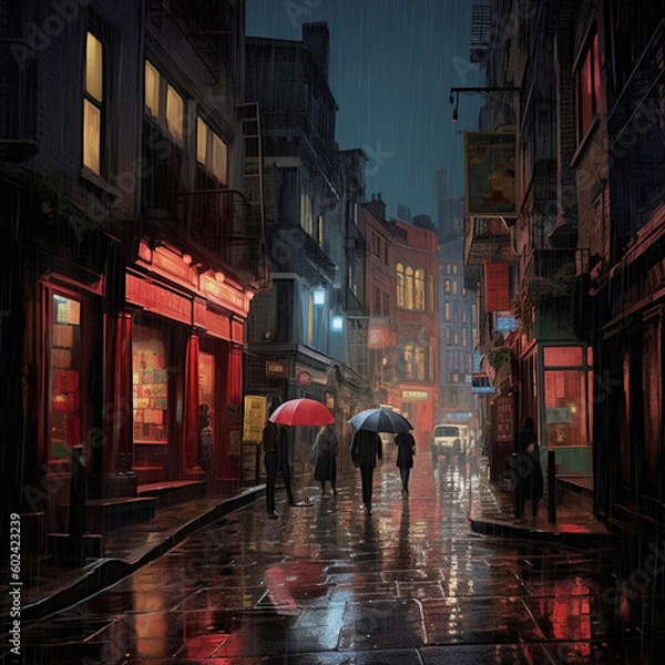 Obraz picture rain
