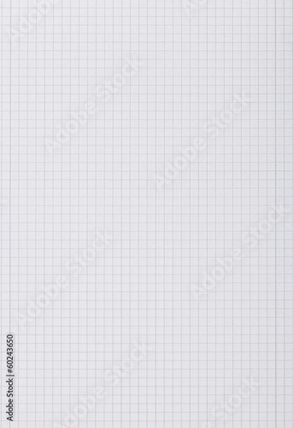 Obraz Schreibblock kariert