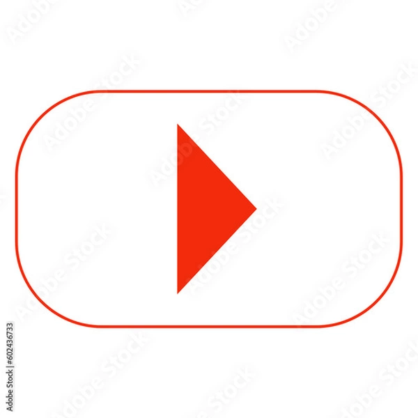 Fototapeta Play button transparent png 