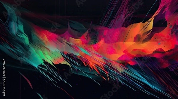 Fototapeta Abstract Background by Generated AI