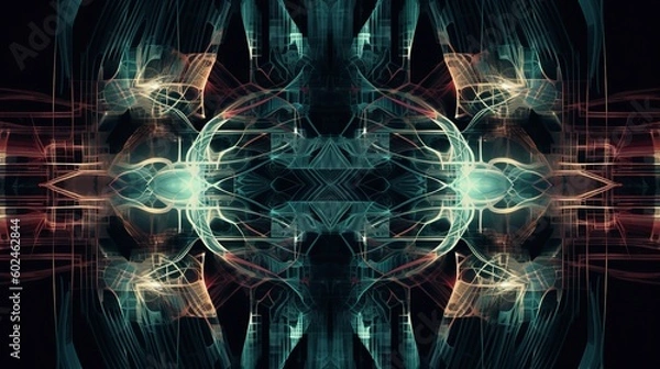 Fototapeta Abstract Background by Generated AI