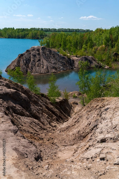 Obraz Кондуки, Романцевские горы. Ушаковские угольные карьеры.
