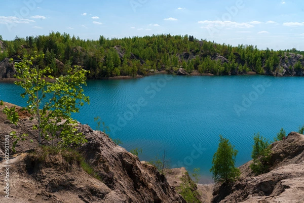 Obraz Кондуки, Романцевские горы. Ушаковские угольные карьеры.
