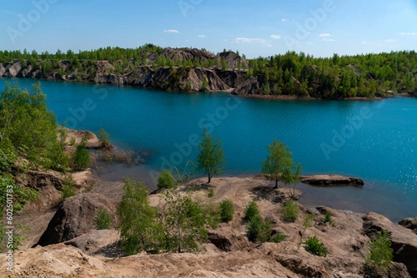 Obraz Кондуки, Романцевские горы. Ушаковские угольные карьеры.