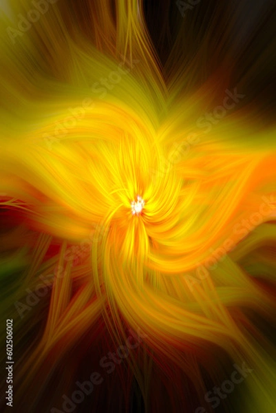 Fototapeta abstract background with flower