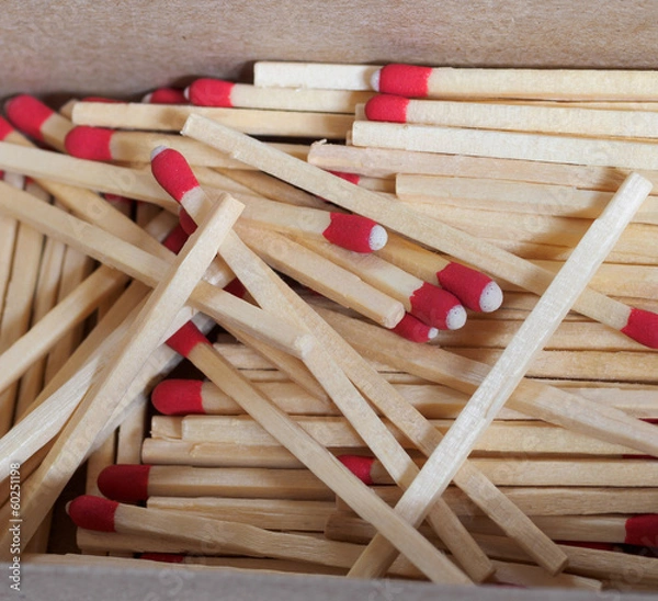 Obraz Matches close up