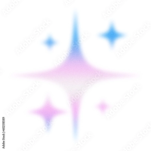 Obraz Pink And Blue Gradient Sparkle