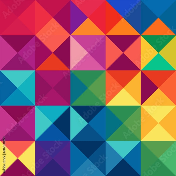 Obraz abstract colorful background in Pride Month LGBTQ+ concept vector