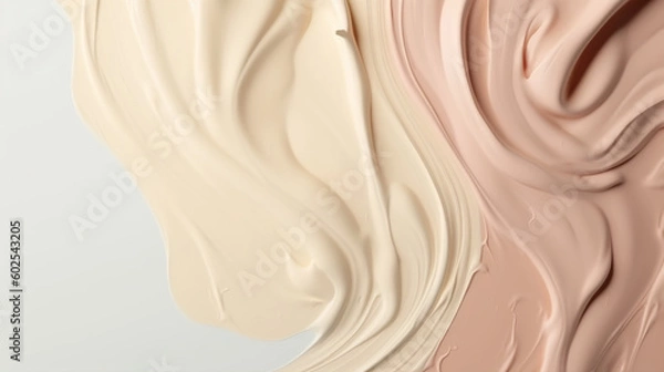 Obraz Makeup cream texture as a background